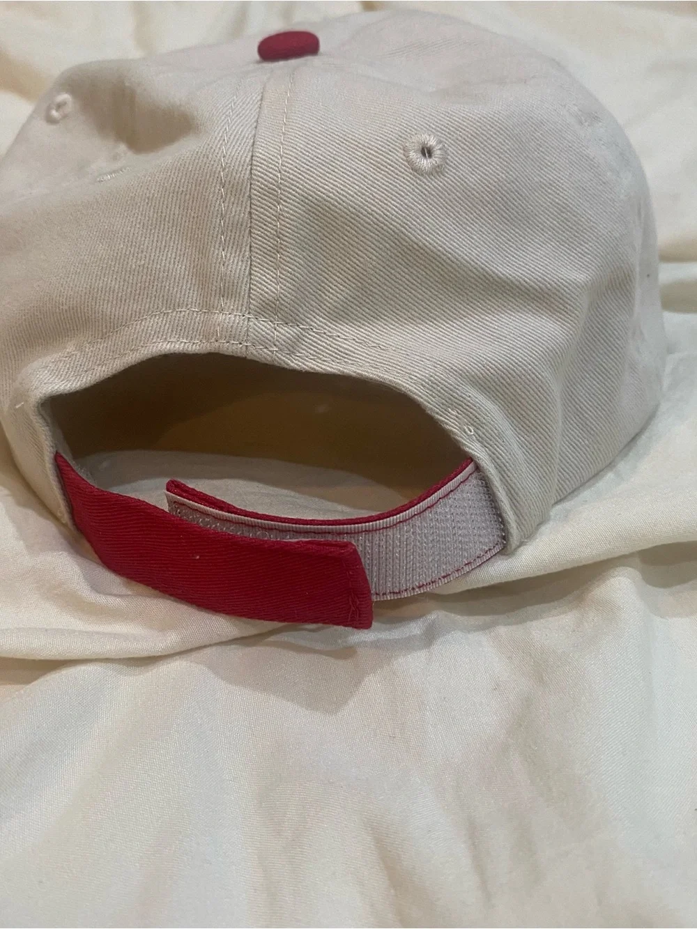Kids America’s Sweetheart Cream & Red Baseball Cap